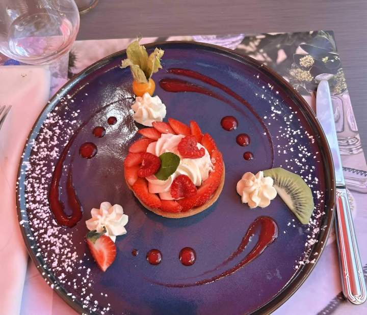 Tarte fraise Châtillon-Coligny