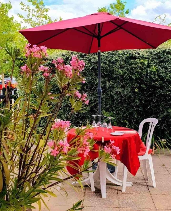 Restaurant terrasse agréable Châtillon-Coligny